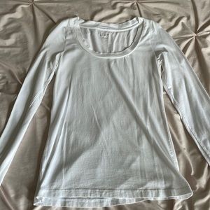 plain white long sleeve